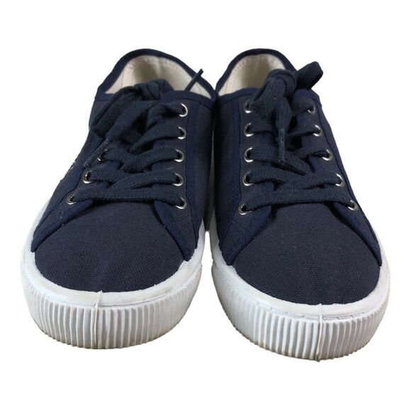 Levi’s Navy Blue Canvas Lace Up Sneakers Shoes 5 - Picture 4 of 7